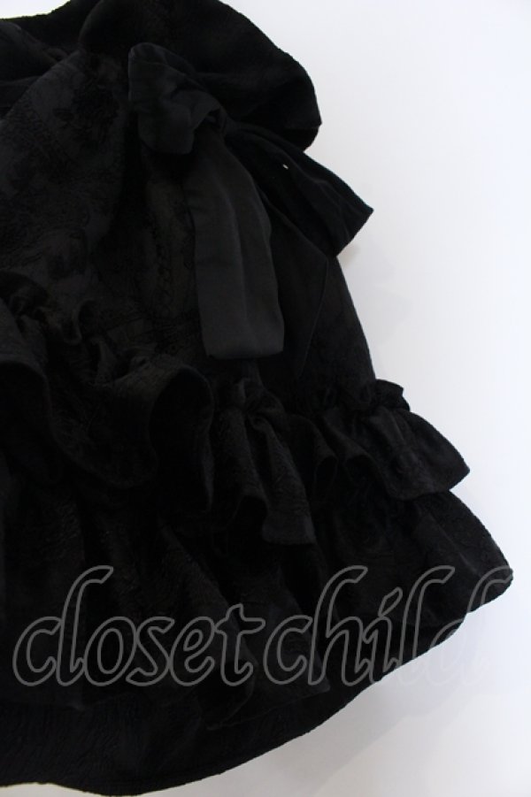 画像2: axes femme POETIQUE / フリルトートバッグ  クロ O-25-05-11-016-AX-BG-OW-OS (2)
