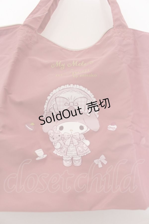 画像2: m petit by misako / AMポーチツキトート  ピンク マイメロディ O-25-05-11-017-LO-BG-IG-OS (2)