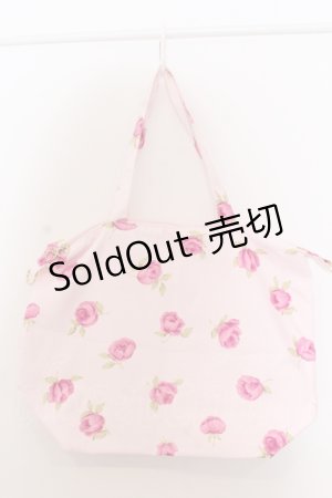 画像: JESUS DIAMANTE / 令和プリンセスバッグ/グランヴィルローズ柄  ピンク O-25-05-11-020-JE-BG-IG-OS