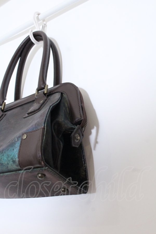 画像3: Jean Paul GAULTIER / Vサイバーハンドバッグ  玉虫 O-25-05-11-024-GO-BG-OW-ZT335 (3)