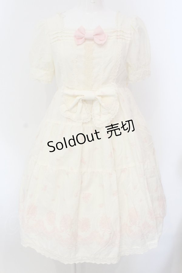 画像1: BABY,THE STARS SHINE BRIGHT / シンドリーナ・ロッサワンピース  アイボリー O-25-05-12-027-BA-OP-OW-OS (1)