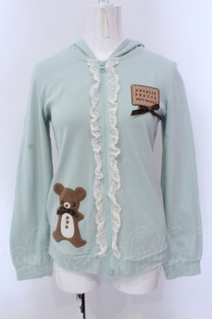 画像: Angelic Pretty / Sweet Creamジンジャークマパーカー  ミント O-25-05-12-071-AP-TO-IG-OS