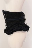 画像3: OZZ ANGELO / Capricious Kitty Corset　コルセット  ブラック×ネイビー O-25-05-12-076-OO-TO-OW-OS (3)