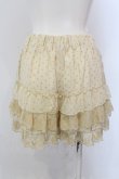画像3: axes femme / ドットフリルシフォンペチパンツ M アイボリー O-25-05-12-011-AX-PA-IG-OS (3)