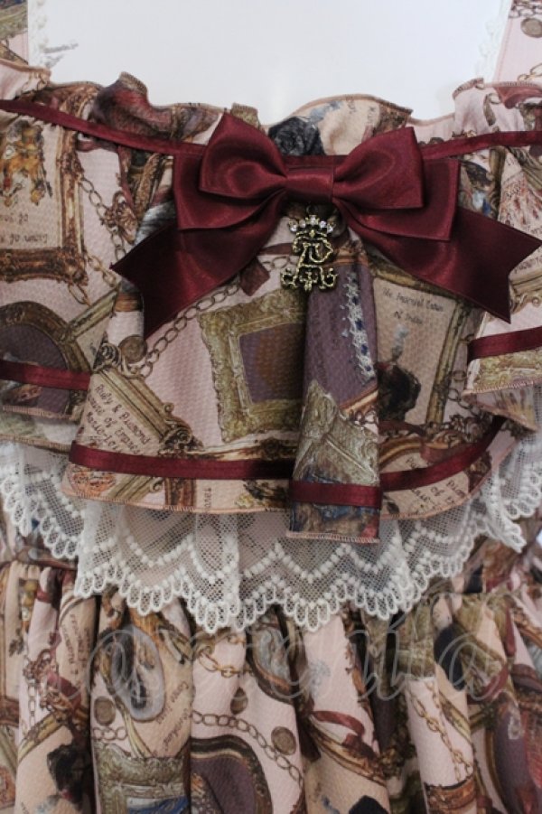 画像2: ALICE and the PIRATES / Memory frame of royal crownジャンパースカートII  ピンク O-25-05-12-018-PA-OP-IG-OS (2)
