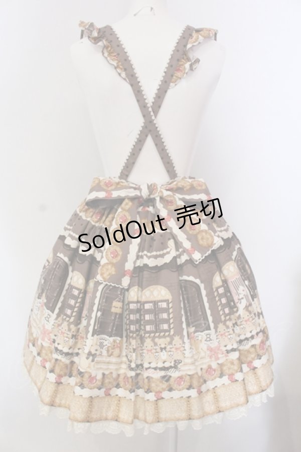 画像5: Angelic Pretty / Sweet Cream Houseエプロン風スカート  ココア O-25-05-12-020-AP-SK-IG-OS (5)