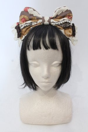 画像: Angelic Pretty / Sweet Cream Houseカチューシャ  ココア O-25-05-12-003-AP-AC-IG-OS