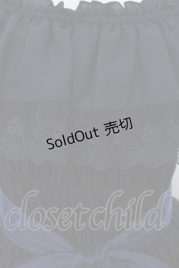 画像2: ATELIER PIERROT / Ruined castle dress　ドレス  ネイビー O-25-05-12-023-EL-OP-OW-OS (2)