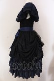 画像3: ATELIER PIERROT / Ruined castle dress　ドレス  ネイビー O-25-05-12-023-EL-OP-OW-OS (3)