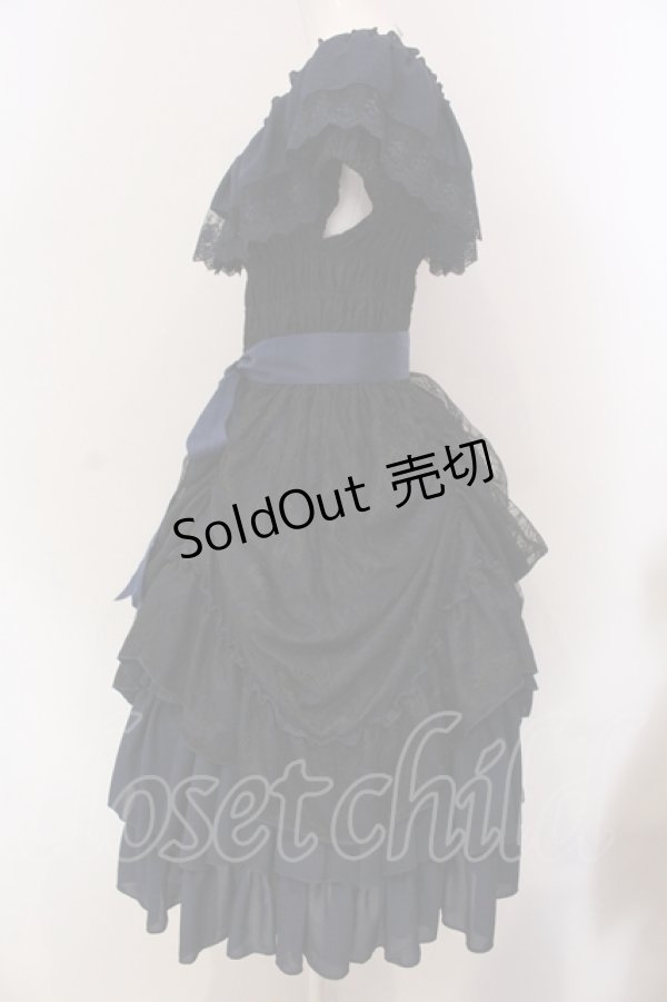 画像3: ATELIER PIERROT / Ruined castle dress　ドレス  ネイビー O-25-05-12-023-EL-OP-OW-OS (3)