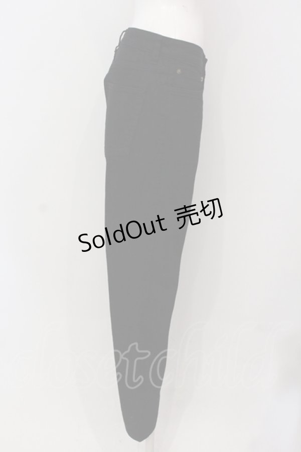 画像2: 【SALE】RNA / ストレッチスキニーテーパード L ブラック O-25-05-13-037-PU-PA-OW-ZT116 (2)
