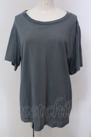 画像: RNA / コットンナイロンシアーTシャツ M ブルーグリーン O-25-05-13-047-PU-TO-OW-OS