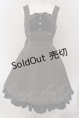 画像: ALICE and the PIRATES / Mystery Dollジャンパースカート  グレー O-25-05-13-054-PA-OP-OW-OS