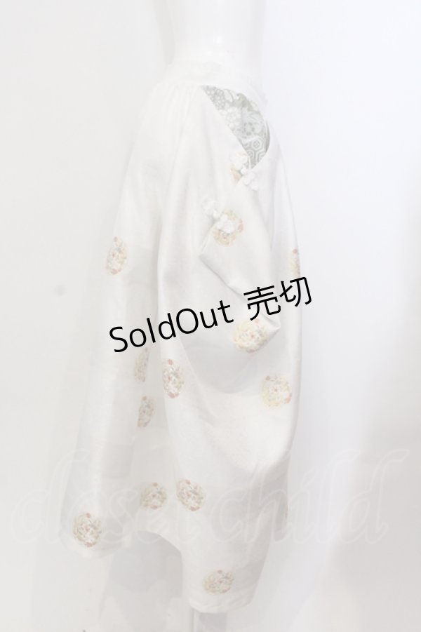 画像3: Qutie Frash / 8分丈袴ロンスカ  ホワイト O-25-05-13-005-QU-SK-OW-OS (3)