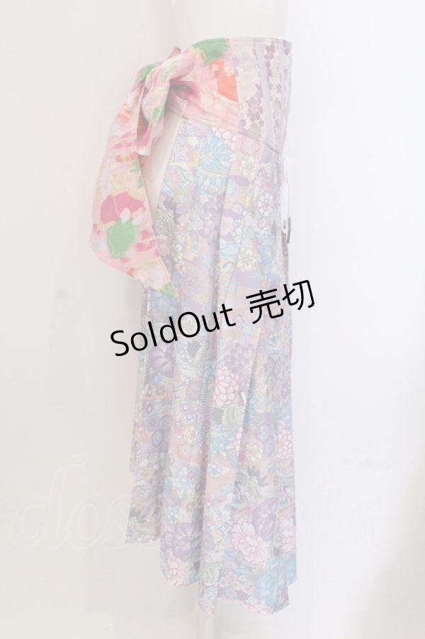 画像3: Qutie Frash / リボン袴コルセット  パステル O-25-05-13-007-QU-SK-OW-OS (3)