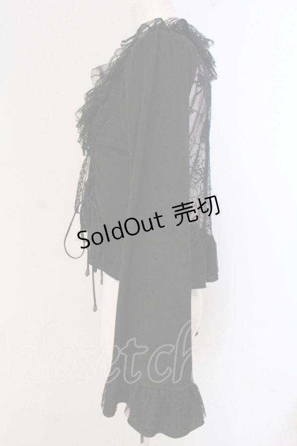 画像3: Qutie Frash / ショートボレロ  ブラック O-25-05-13-011-QU-TO-OW-OS (3)