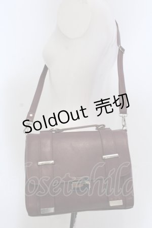 画像: EATME / レディサチェルバッグ  ワイン O-25-05-14-001-LO-BG-IG-ZT335