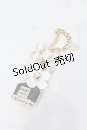 画像: INGEBORG / 香水瓶モチーフバッグチャーム  ゴールド×クロ O-25-05-14-054-LO-AC-IG-OS