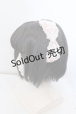 画像: MIHO MATSUDA / ななめリボンカチューシャ  ピンク O-25-05-14-087-GO-AC-OW-OS