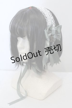画像: ALICE and the PIRATES / エミリアヘッドドレス  若草 O-25-05-14-010-PA-AC-IG-OS