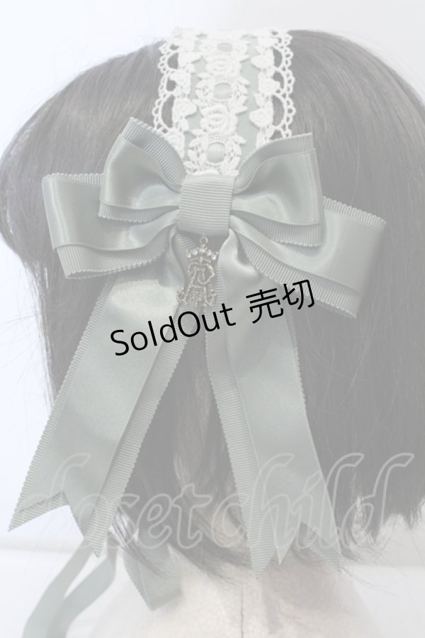 画像2: ALICE and the PIRATES / エミリアヘッドドレス  若草 O-25-05-14-010-PA-AC-IG-OS (2)