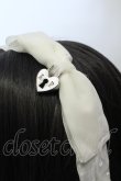 画像2: Angelic Pretty / Bell Heartカチューシャ  オフシロ O-25-05-14-012-AP-AC-IG-OS (2)