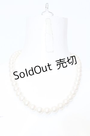 画像: INGEBORG / 大粒パールネックレス  シロ O-25-05-14-014-LO-AC-OW-OS