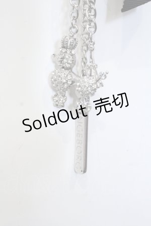 画像: INGEBORG / パリモチーフパールネックレス  シルバー O-25-05-14-022-LO-AC-OW-OS