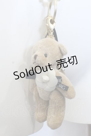 画像: INGEBORG / くまストラップネックレス  ブラウン O-25-05-14-025-LO-AC-OW-OS