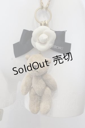 画像: INGEBORG / くまストラップネックレス  ブラウン O-25-05-14-032-LO-AC-IG-OS