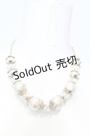 画像: INGEBORG / 大粒パールネックレス  ゴールド O-25-05-14-047-LO-AC-IG-OS