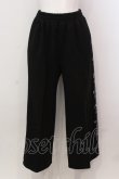 画像1: Candy Stripper / CND WIDE TRACK パンツ 2 ブラック O-25-05-15-001-PU-PA-YM-OS (1)
