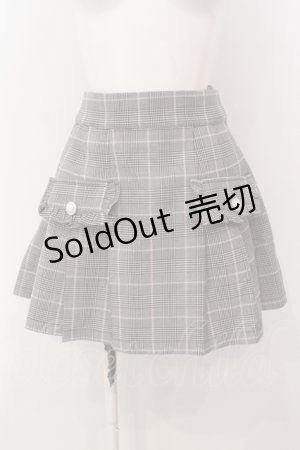 画像: Honey Cinnamon / サイドプリーツスカパン  クロ×ピンク O-25-05-15-005-LO-PA-OW-OS