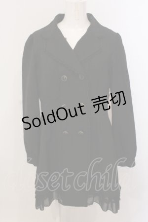 画像: axes femme / ライナー付きトレンチコート M クロ O-25-05-15-056-AX-CO-OW-OS