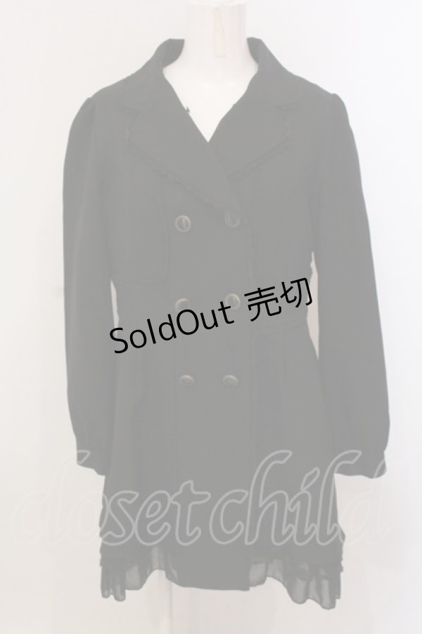 画像1: axes femme / ライナー付きトレンチコート M クロ O-25-05-15-056-AX-CO-OW-OS (1)