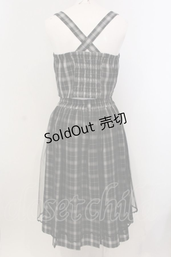 画像3: axes femme POETIQUE / チェックセットアップ M クロ O-25-05-15-061-AX-OP-OW-OS (3)