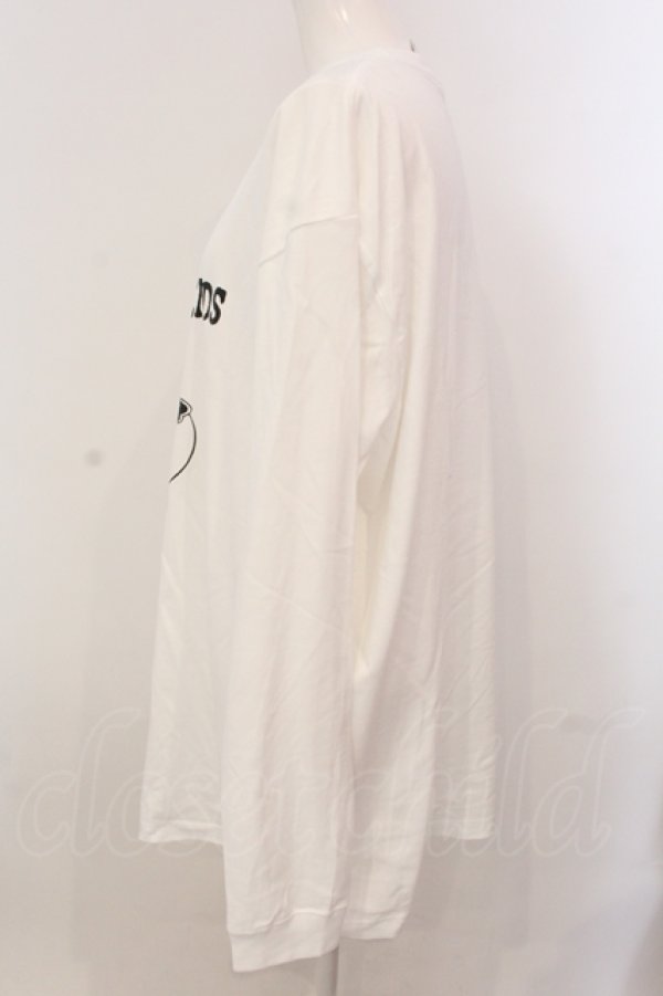 画像2: Candy Stripper / FOREVER MY FRIENDS L/S Tシャツ 2 ホワイト O-25-05-15-081-PU-TS-YM-OS (2)