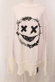 画像1: Candy Stripper / MEDLEY SMILE WAFFLE トップス 2 ホワイト O-25-05-15-083-PU-TS-YM-OS (1)