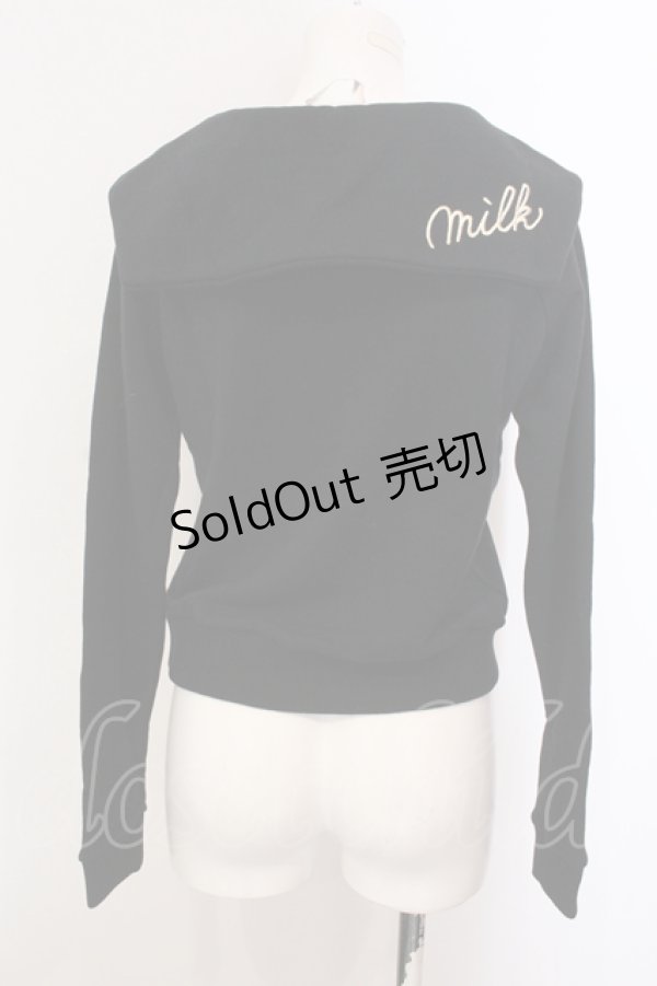 画像3: MILK / SAILOR スウェット F クロ O-25-05-15-017-ML-TO-IG-OS (3)
