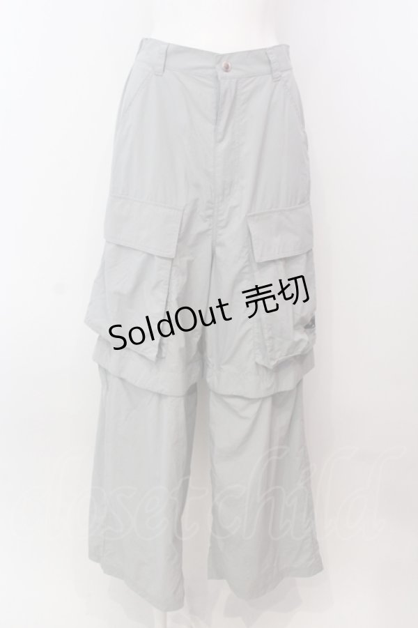 画像1: Candy Stripper / 2WAY NYLON CARGO パンツ 2 グレー O-25-05-15-003-PU-PA-YM-OS (1)