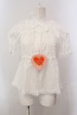 画像1: BABY,THE STARS SHINE BRIGHT / Innocent Ribbon Laceブラウス  シロ O-25-05-15-022-BA-BL-OW-OS (1)
