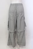 画像3: Candy Stripper / 2WAY NYLON CARGO パンツ 2 グレー O-25-05-15-003-PU-PA-YM-OS (3)
