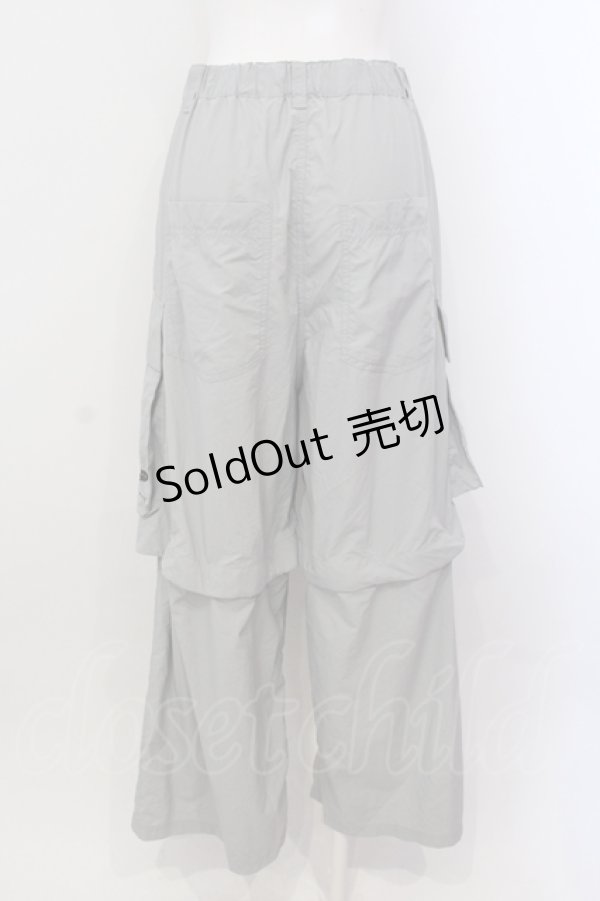 画像3: Candy Stripper / 2WAY NYLON CARGO パンツ 2 グレー O-25-05-15-003-PU-PA-YM-OS (3)