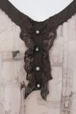 画像2: axes femme / ネコ×街柄チュニック M ブラウン O-25-05-17-047-AX-TO-OW-OS (2)