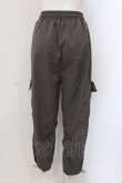 画像3: NieR Clothing / 裾ドロスト4POCKET CARGO PANTS パンツ  チャコール O-25-05-17-006-PU-PA-IG-OS (3)