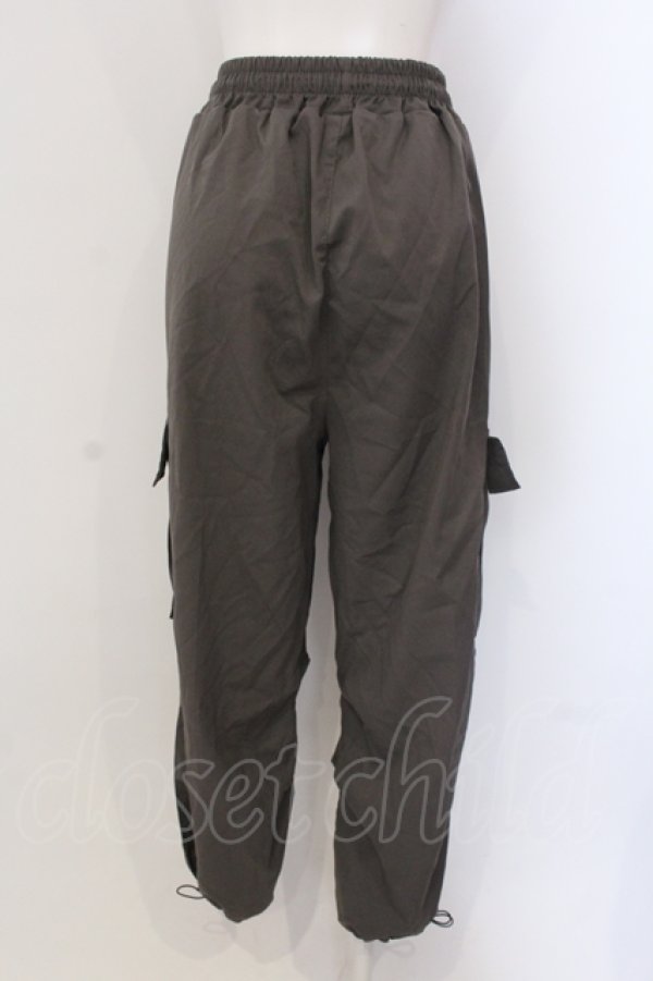 画像3: NieR Clothing / 裾ドロスト4POCKET CARGO PANTS パンツ  チャコール O-25-05-17-006-PU-PA-IG-OS (3)