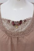 画像2: axes femme / 薔薇モチーフインナープルオーバー M ピンク O-25-05-17-073-AX-TO-OW-OS (2)