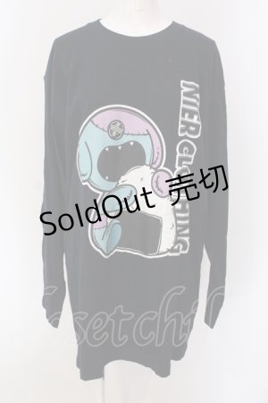 画像: NieR Clothing / おにぎりONE君NAVY SWEATSHIRT スウェット XL ネイビー O-25-05-17-013-PU-TO-IG-OS
