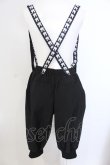 画像3: NieR Clothing / 4POCKET RABBIT SUSPENDER PANTSパンツ  ブラック O-25-05-17-002-PU-PA-IG-OS (3)