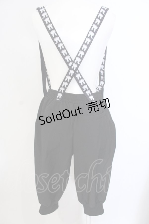 画像3: NieR Clothing / 4POCKET RABBIT SUSPENDER PANTSパンツ  ブラック O-25-05-17-002-PU-PA-IG-ZT198 (3)